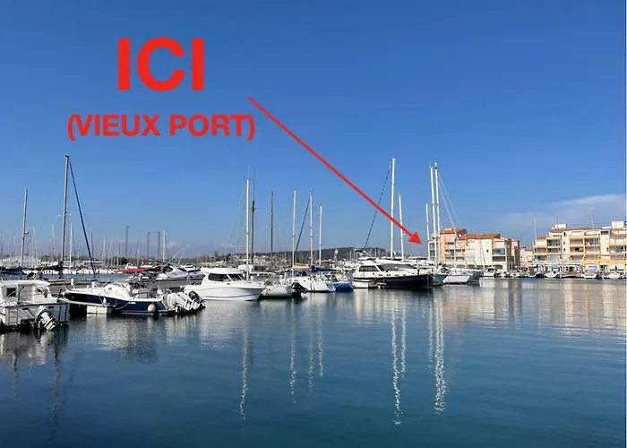 Studio - Les pieds dans l'eau agréable en toutes saisons 4 couchages - climatisation - parking privé - piscine sur mer - vue magnifique et rare - situation optimum - Les argonautes - Ile des pêcheurs - Cap d'Agde